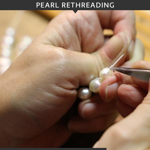 Pearl rethreading
